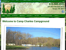 Tablet Screenshot of campcharles.com